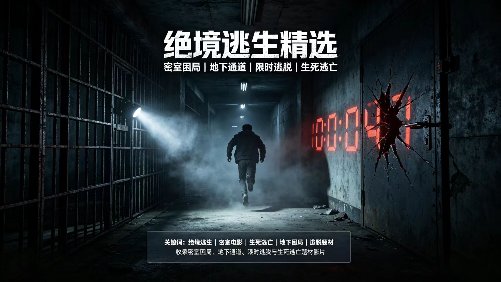 绝境逃生精选｜密室困局极限求生电影合集