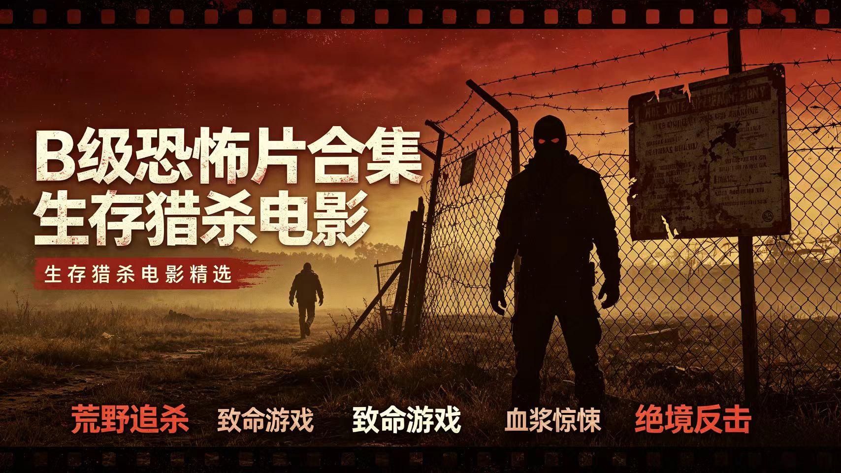 B级恐怖片合集｜生存猎杀电影精选
