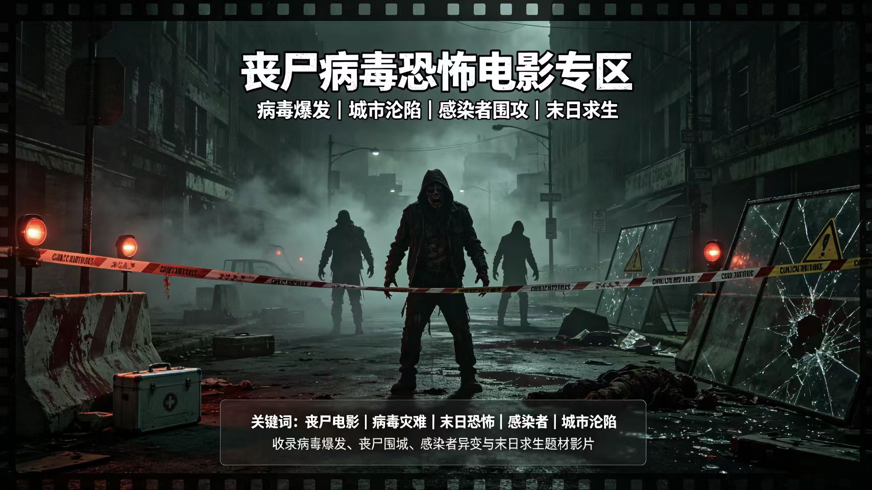 丧尸病毒恐怖专区｜病毒爆发丧尸灾难电影合集