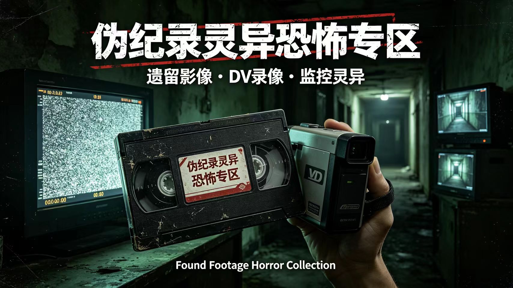 伪纪录灵异恐怖专区｜手持影像纪实惊悚电影合集